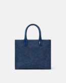 La Medusa Denim Small Tote Bag