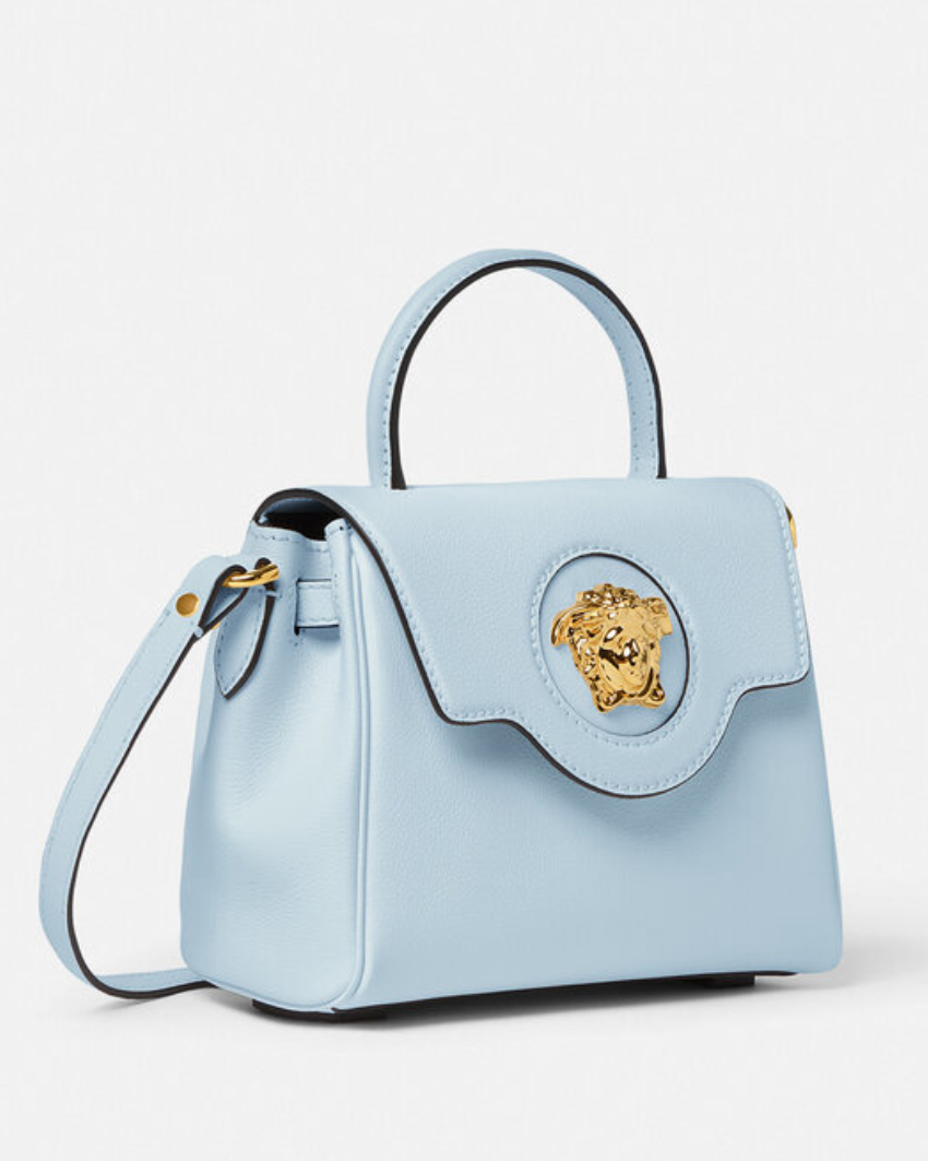 La Medusa Small Handbag - Light Blue