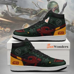 Boba Fett - Star Wars J1 Shoes New