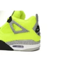 Air Jordan 4 x Pkgod Tagz Plush Fluorescent Yellow