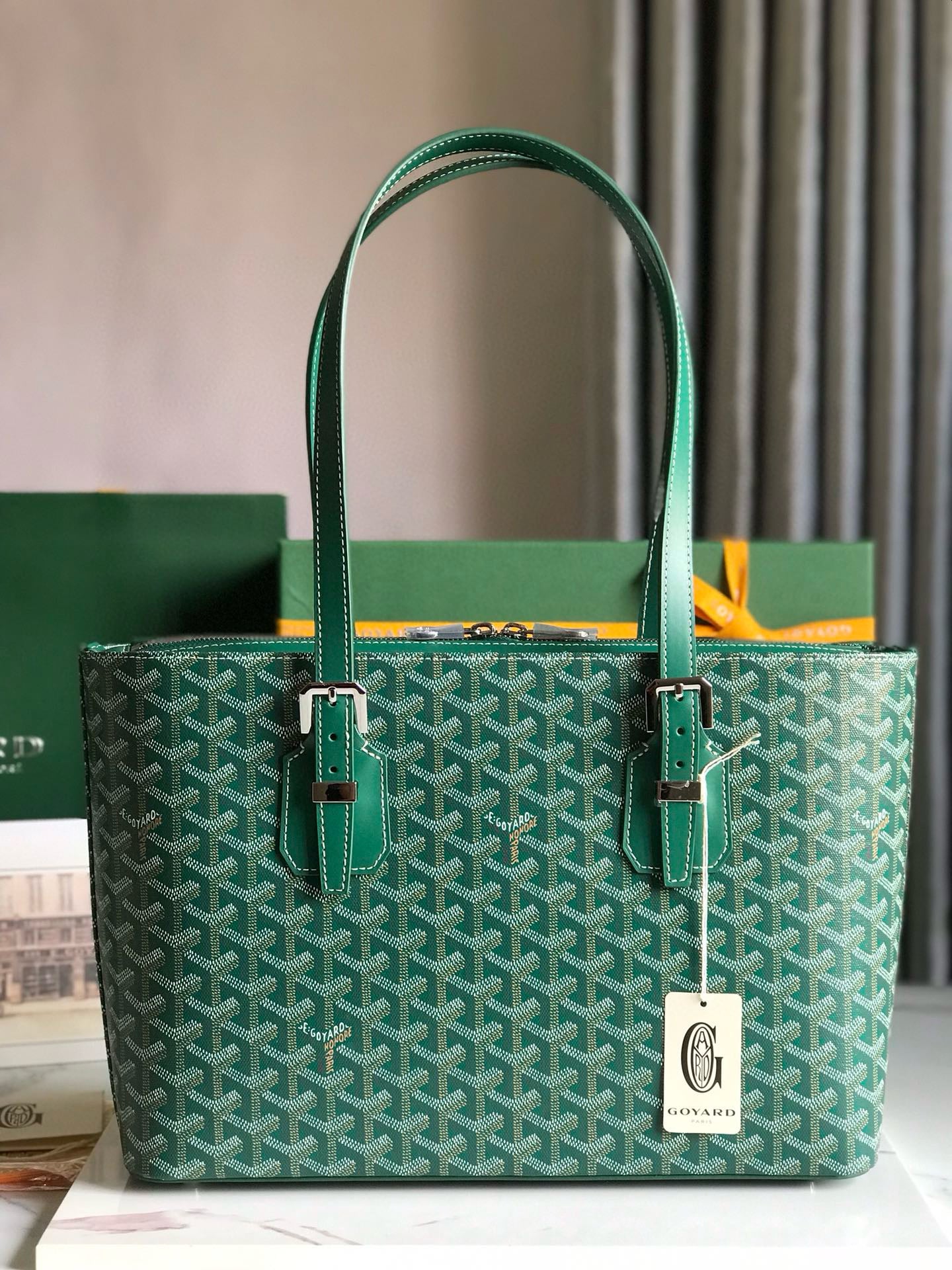 Goyard Okinawa Tote Bag - Green