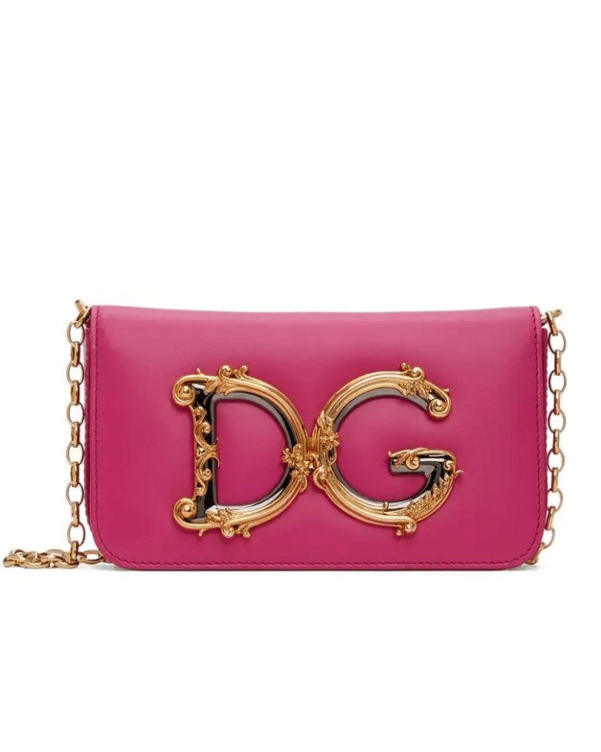 Dolce & Gabbana Mini DG Girls Shoulder Bag - Pink