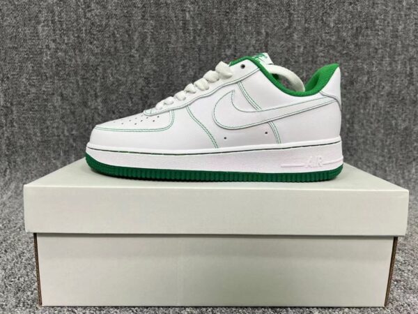 AF1 Low Contrast Stitch Pine Green - Image 6