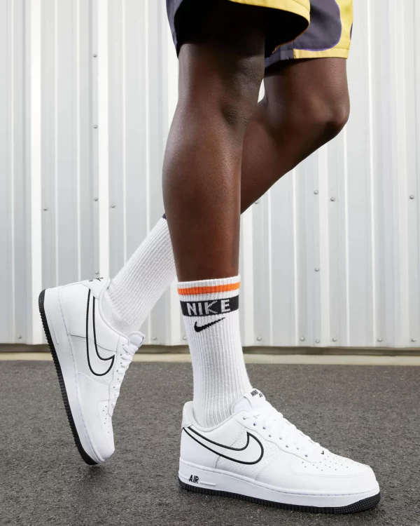 AF1 '07 White|Black - Image 3