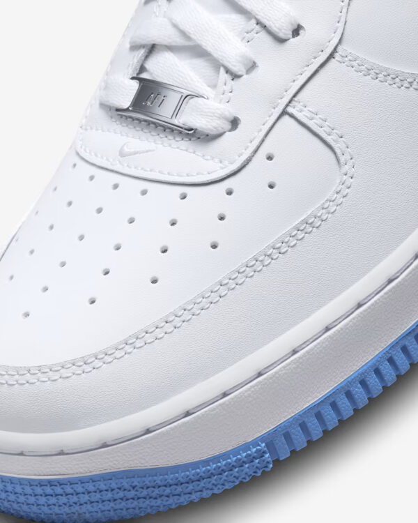 AF1 '07 White University Blue - Image 3
