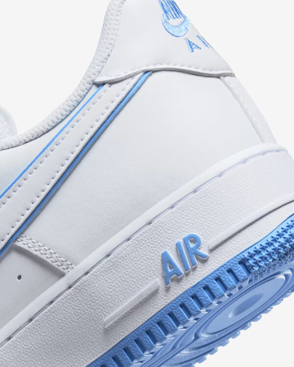 AF1 '07 White University Blue - Image 4