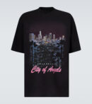 Printed cotton T-shirt City of Angels
