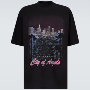 Printed cotton T-shirt City of Angels