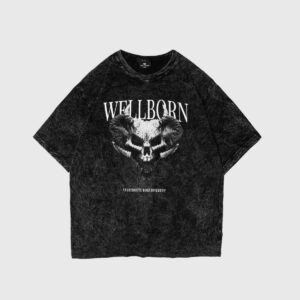 Wicked Washed T-shirt Black