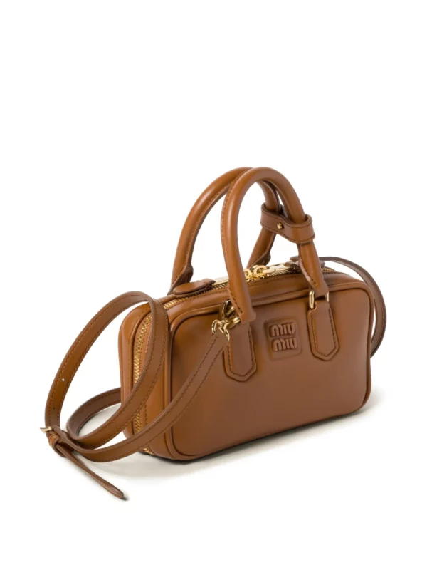 Miu Miu Arcadie Mini Bag - Brown - Image 2