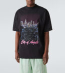 Printed cotton T-shirt City of Angels