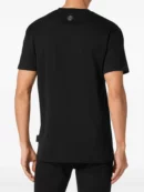 Crystal-embellished cotton T-shirt