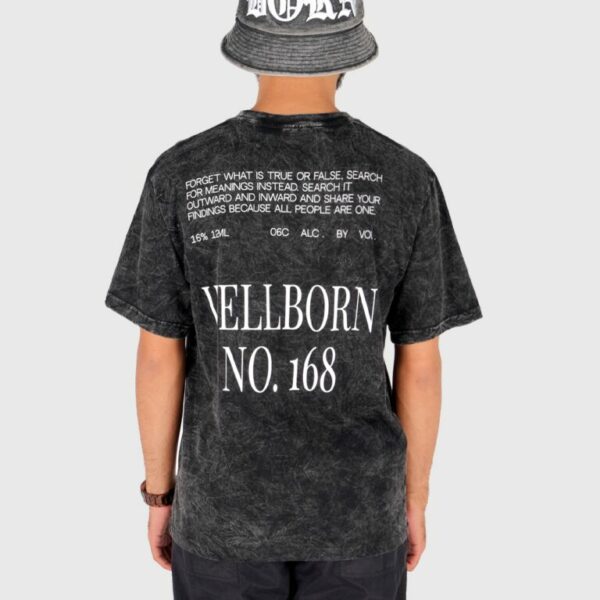 Wicked Washed T-shirt Black - Image 4