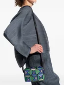 Bao Bao Issey Miyake Ensemble Blue Mix Cross-Body Bag