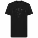 Crystal-embellished cotton T-shirt