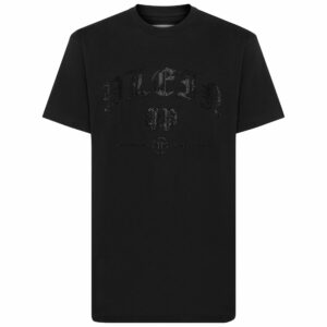 Crystal-embellished cotton T-shirt