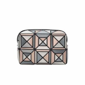 Bao Bao Issey Miyake Ensemble Silver Mix Cross-Body Bag
