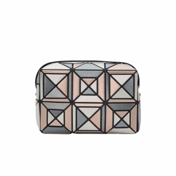 Bao Bao Issey Miyake Ensemble Silver Mix Cross-Body Bag